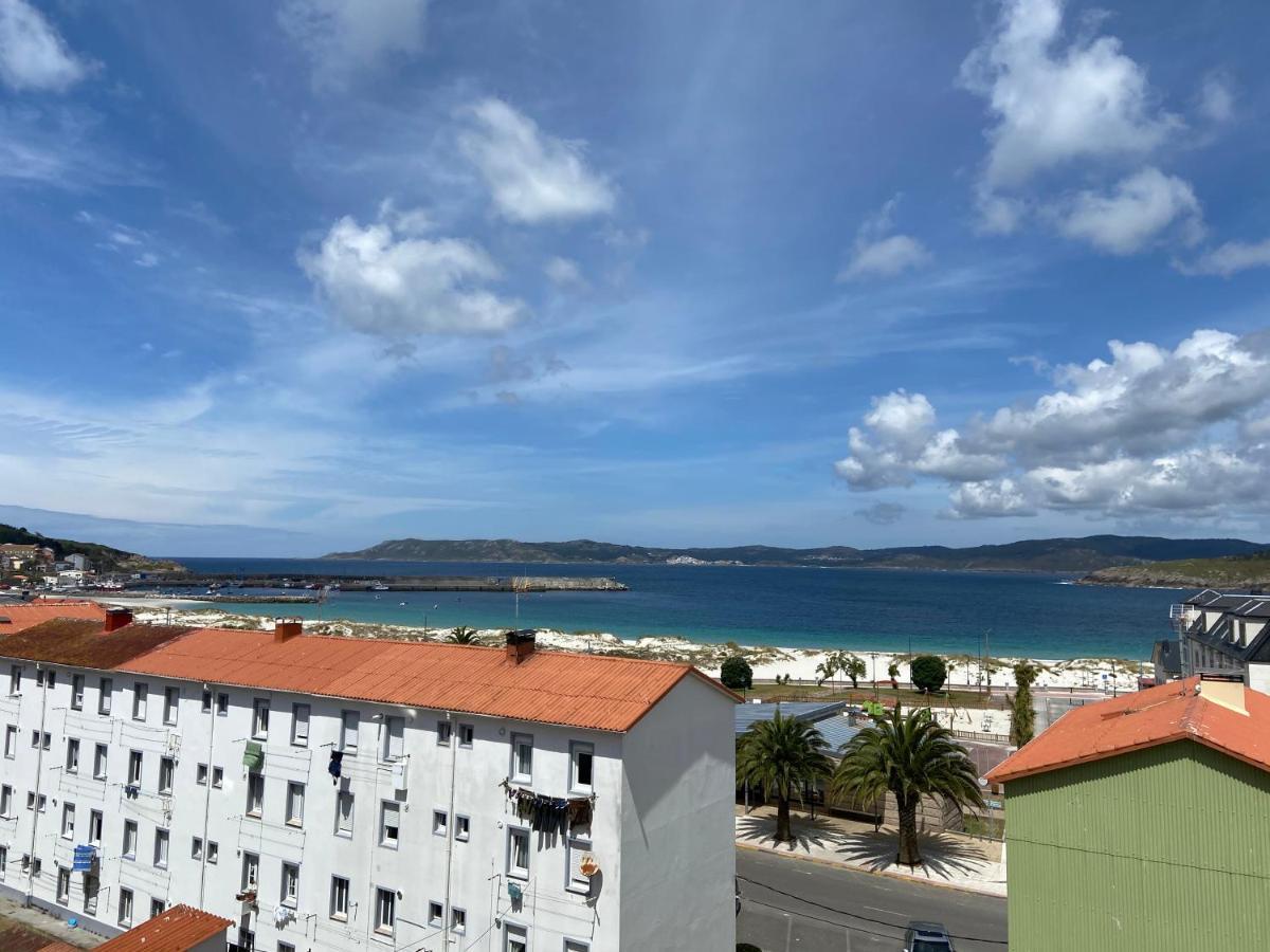 Apartamento En Primera Linea De Playa En Laxe Buitenkant foto
